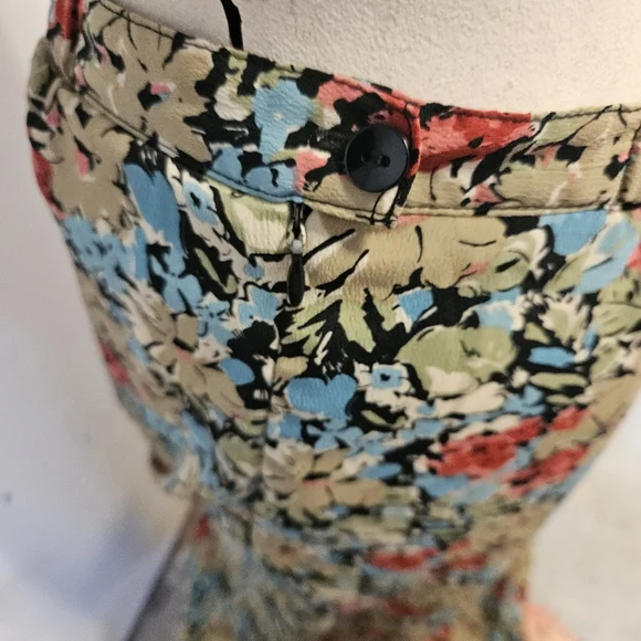 Beutiful Kathy Lee Maxi Floral Skirt Sz 6 - Picture 5 of 7